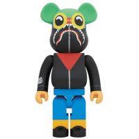 Большая фигурка (70см) Bearbrick Hebru Brantley x Social Status 1000% Multi