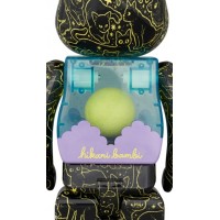 Bearbrick Hikari Bambi Night Sky Cat (Glow) 400%