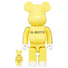 Набор фигурок (7см и 28см) Bearbrick IWGP G-Boys 100% & 400% Set