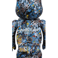 Bearbrick Jackson Pollock Studio 400% Multi
