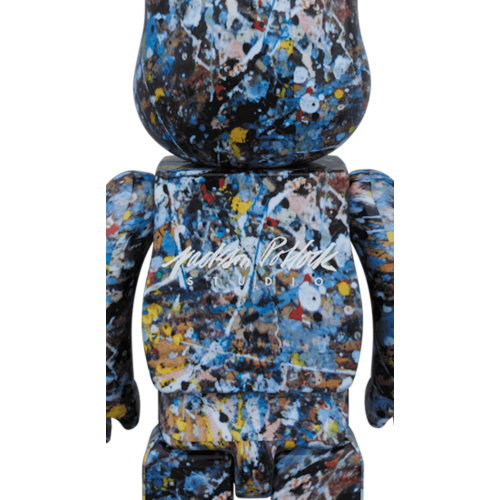 Оригинальная фигурка Bearbrick Jackson Pollock Studio 400% Multi - 28см