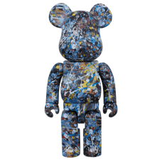 Фигурка (28см) Bearbrick Jackson Pollock Studio 400% Multi