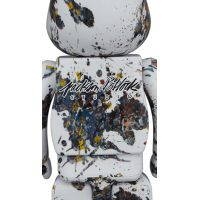 Bearbrick Jackson Pollock Studio (Splash) 100% & 400% Set