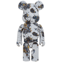 Большая фигурка (70см) Bearbrick Jackson Pollock Studio (Splash) 1000%