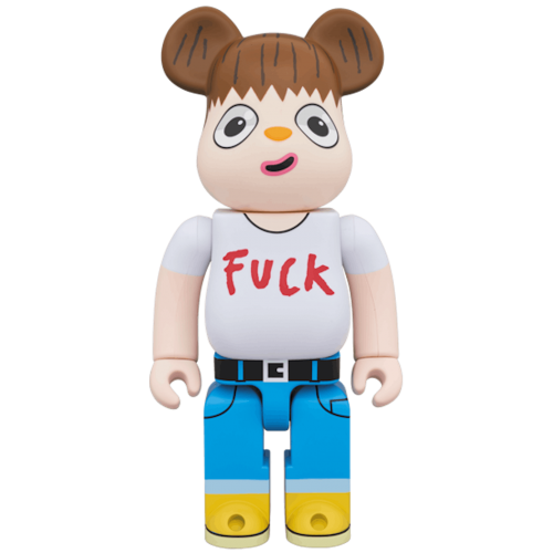 Оригинальный набор фигурок Bearbrick Javier Calleja 100% & 400% Set White - 7см и 28см