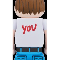 Bearbrick Javier Calleja 100% & 400% Set White