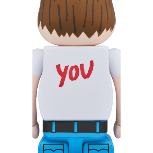 Оригинальный набор фигурок Bearbrick Javier Calleja 100% & 400% Set White - 7см и 28см