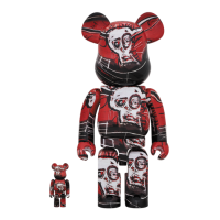 Bearbrick JEAN-MICHEL BASQUIAT #5 100% & 400% Set