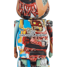 Bearbrick JEAN-MICHEL BASQUIAT #6 100% & 400% Set