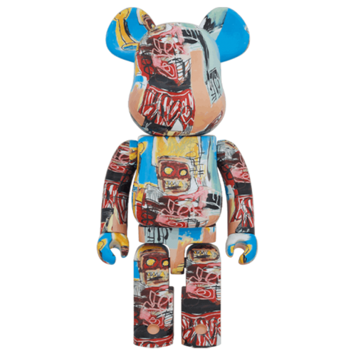 Оригинальная большая фигурка Bearbrick JEAN-MICHEL BASQUIAT # 6 1000% - 70см