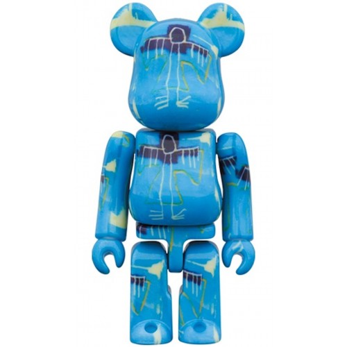 Оригинальный набор фигурок Bearbrick Jean-Michel Basquiat #9 100% & 400% Set - 7см и 28см