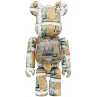 Bearbrick Jean-Michel Basquiat (King Pleasure) 100% & 400% Set