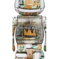 Bearbrick Jean-Michel Basquiat (King Pleasure) 100% & 400% Set