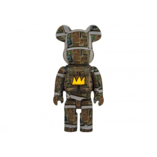 Оригинальная большая фигурка Bearbrick Jean-Michel Basquiat (King Pleasure) 1000% - 70см
