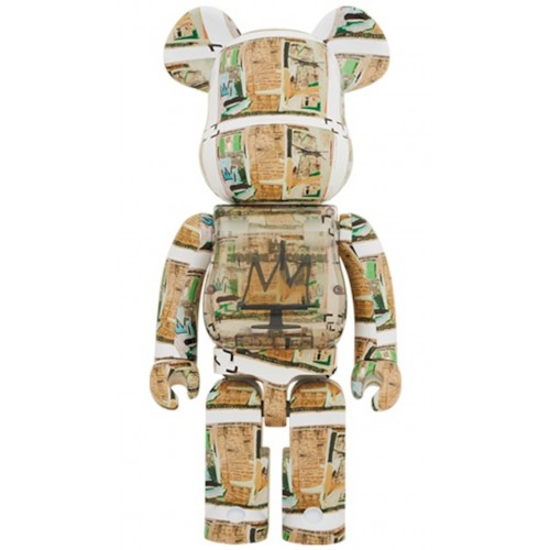 Оригинальная большая фигурка Bearbrick Jean-Michel Basquiat (King Pleasure) 1000% - 70см