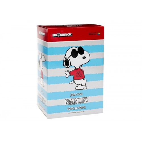 Оригинальный набор фигурок Bearbrick Joe Cool 100% & 400% Set - 7см и 28см