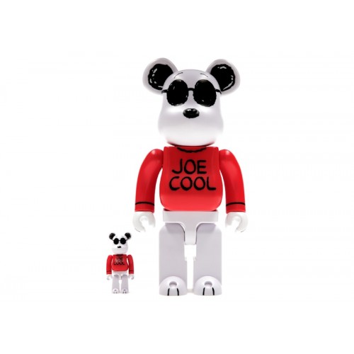 Оригинальный набор фигурок Bearbrick Joe Cool 100% & 400% Set - 7см и 28см