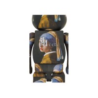 Bearbrick Johannes Vermeer (Girl with a Pearl Earring) 1000%