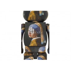 Bearbrick Johannes Vermeer (Girl with a Pearl Earring) 1000%