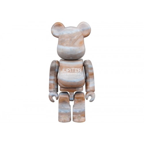 Оригинальный набор фигурок Bearbrick Jupiter 100% & 400% Set - 7см и 28см
