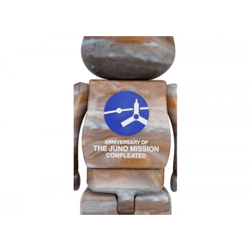 Оригинальный набор фигурок Bearbrick Jupiter 100% & 400% Set - 7см и 28см