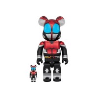 Bearbrick Kamen Rider Kabuto 100% & 400% Set