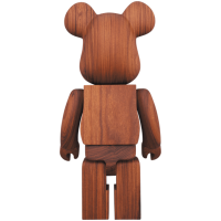 Bearbrick Karimoku Paorosa 400% Wood