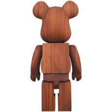 Bearbrick Karimoku Paorosa 400% Wood