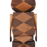 Bearbrick Karimoku Woven (2 Medicom Toy Plus Exclusive) 400%