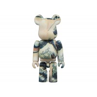 Bearbrick Katsushika Hokusai (Kanagawa Okinami Ura) 100% & 400% Set