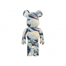 Большая фигурка (70см) Bearbrick Katsushika Hokusai (Kanagawa Okinami Ura) 1000%