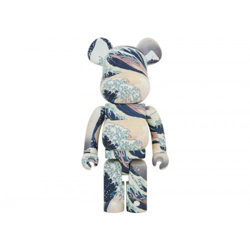 Оригинальная большая фигурка Bearbrick Katsushika Hokusai (Kanagawa Okinami Ura) 1000% - 70см