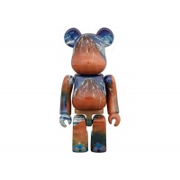 Bearbrick Katsushika Hokusai (Thirty-six Views of Tomitake, Fine Wind, Clear Morning) 100% & 400% Set