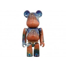 Bearbrick Katsushika Hokusai (Thirty-six Views of Tomitake, Fine Wind, Clear Morning) 100% & 400% Set