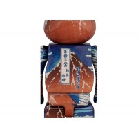 Bearbrick Katsushika Hokusai (Thirty-six Views of Tomitake, Fine Wind, Clear Morning) 100% & 400% Set