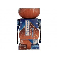 Bearbrick Katsushika Hokusai (Thirty-six Views of Tomitake, Fine Wind, Clear Morning) 100% & 400% Set