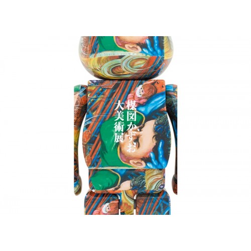 Оригинальная большая фигурка Bearbrick Kazuo Umezu Art Exhibition 1000% - 70см