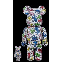Bearbrick Keith Haring #1 100% & 400% Set Multi