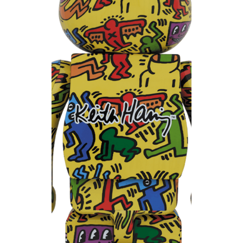 Оригинальная большая фигурка Bearbrick Keith Haring #5 1000% - 70см
