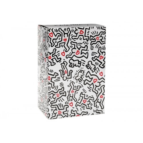 Оригинальный набор фигурок Bearbrick Keith Haring #8 100% & 400% Set - 7см и 28см