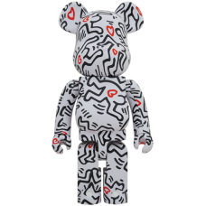 Большая фигурка (70см) Bearbrick Keith Haring #8 1000%