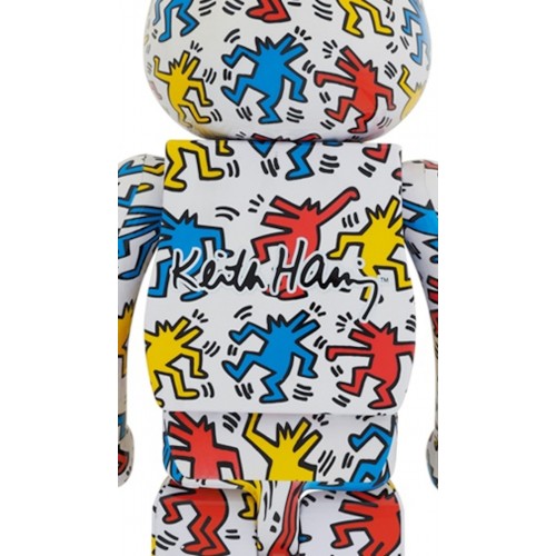Оригинальная большая фигурка Bearbrick Keith Haring #9 1000% - 70см