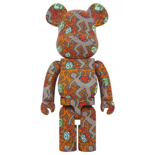 Оригинальная большая фигурка Bearbrick Keith Haring "Special" 1000% - 70см