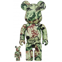 Набор фигурок (7см и 28см) Bearbrick Kimetsu no Yaiba 100% & 400% Set