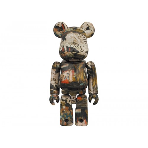 Оригинальный набор фигурок Bearbrick Utagawa Kuniyoshi (The Haunted Old Palace at Soma) 100% & 400% Set - 7см и 28см
