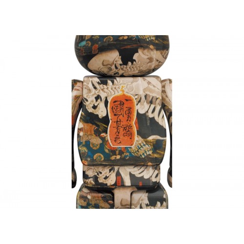 Оригинальный набор фигурок Bearbrick Utagawa Kuniyoshi (The Haunted Old Palace at Soma) 100% & 400% Set - 7см и 28см