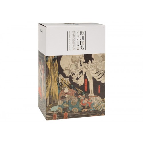 Оригинальный набор фигурок Bearbrick Utagawa Kuniyoshi (The Haunted Old Palace at Soma) 100% & 400% Set - 7см и 28см