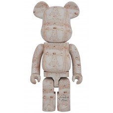 Большая фигурка (70см) Bearbrick Leonardo da Vinci (Vitruvian Man) 1000%