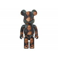 Большая фигурка (70см) Bearbrick Leonardo De Vinci Mona Lisa 1000%