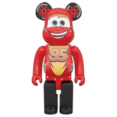 Фигурка (28см) Bearbrick Lighting McQueen 400% Red